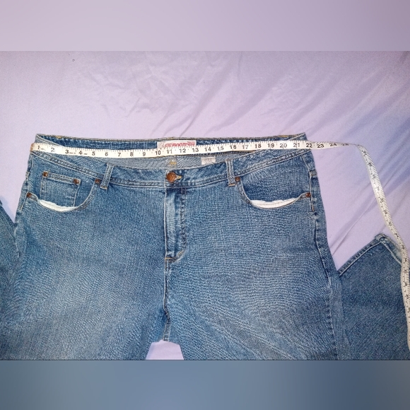 Faded Glory- Below the Waist-Stretch Bootcut 24W Petite - Picture 2 of 16